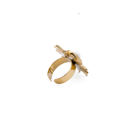 ANILLO Y00736 BLANCO Acero Inoxidable