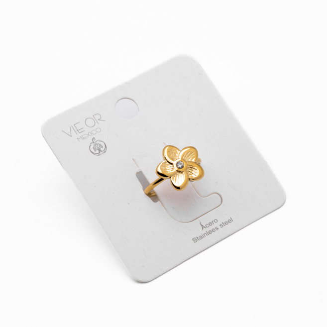 ANILLO Y00702 DORADO Acero Inoxidable 2A12
