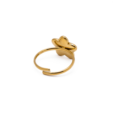 ANILLO Y00702 DORADO Acero Inoxidable 2A12