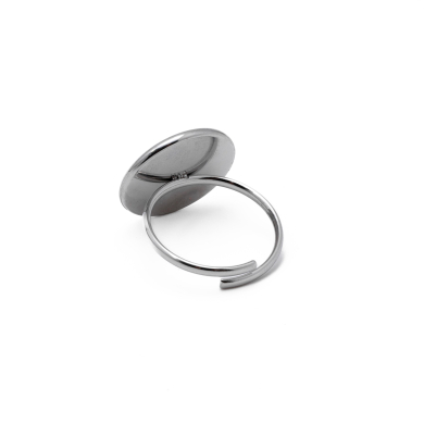ANILLO Y00741 PLATEADO Acero Inoxidable 2A25