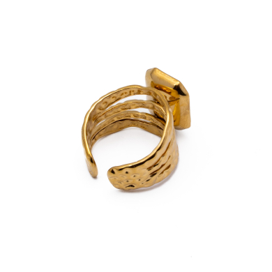 ANILLO Y00561 BLANCO Acero Inoxidable A13