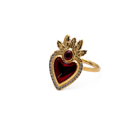 ANILLO Y00712 DORADO Acero Inoxidable A26