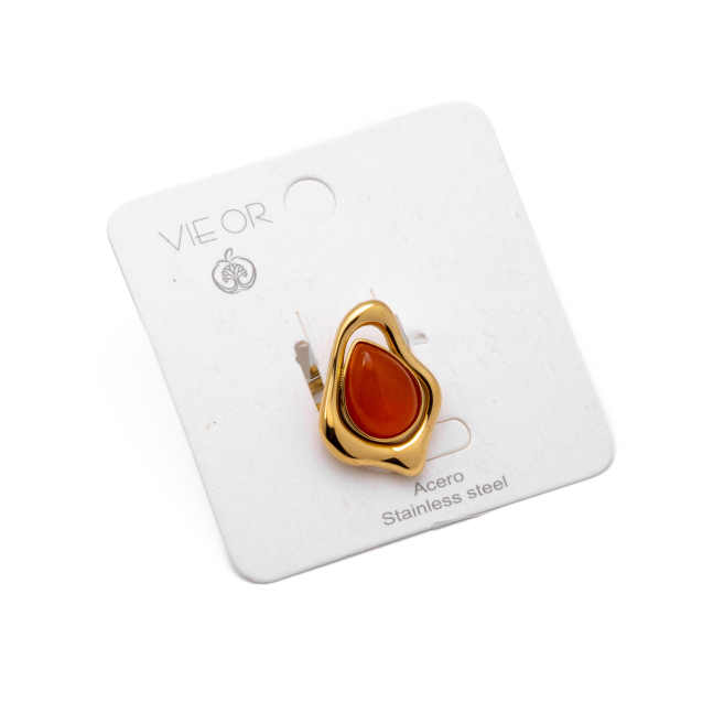 ANILLO Y00637 NARANJA Acero Inoxidable A27