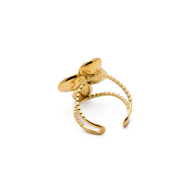 ANILLO Y00690 BLANCO Acero Inoxidable A29