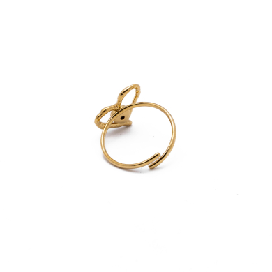 ANILLO Y00743 DORADO Acero Inoxidable A31