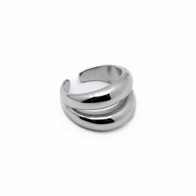 ANILLO Y00760 PLATEADO Acero Inoxidable 2A34