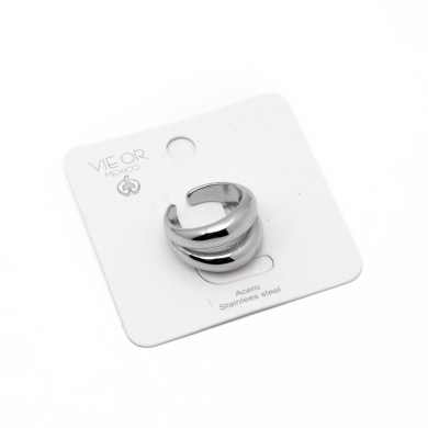 ANILLO Y00760 PLATEADO Acero Inoxidable 2A34