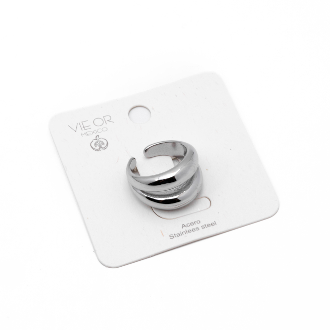 ANILLO Y00760 PLATEADO Acero Inoxidable 2A34