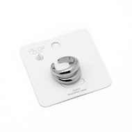 ANILLO Y00760 PLATEADO Acero Inoxidable 2A34