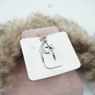 ANILLO ZO11353R150 PLATEADO Acero Inoxidable