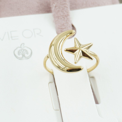 ANILLO ZO11353R150 DORADO Acero Inoxidable