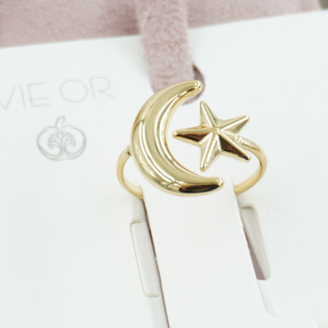 ANILLO ZO11353R150 DORADO Acero Inoxidable