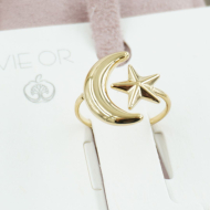 ANILLO ZO11353R150 DORADO Acero Inoxidable