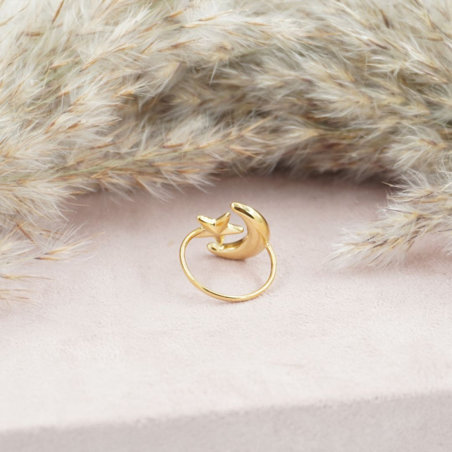 ANILLO ZO11353R150 DORADO Acero Inoxidable