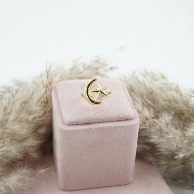ANILLO ZO11353R150 DORADO Acero Inoxidable