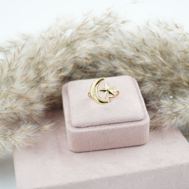 ANILLO ZO11353R150 DORADO Acero Inoxidable