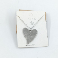 COLLAR ZO11170N200 PLATEADO Acero Inoxidable