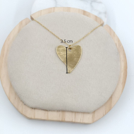 COLLAR ZO11170N200 DORADO Acero Inoxidable