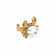 ANILLO Y00768 PERLA Acero Inoxidable 2A31