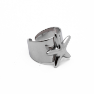 ANILLO Y00723 PLATEADO Acero Inoxidable A35