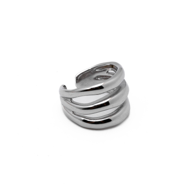 ANILLO Y00685 PLATEADO Acero Inoxidable 2A34