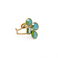 ANILLO Y00690 VERDE Acero Inoxidable A29