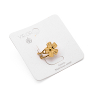 ANILLO Y00704 DORADO Acero Inoxidable A12