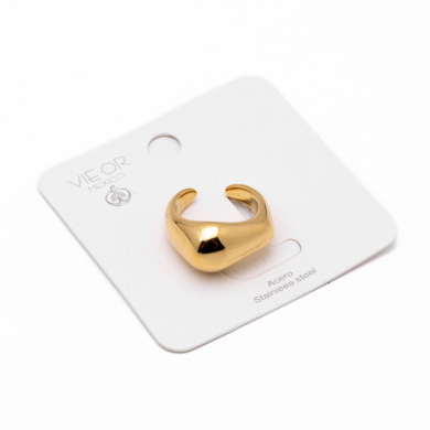 ANILLO Y00742 DORADO Acero Inoxidable 2A34