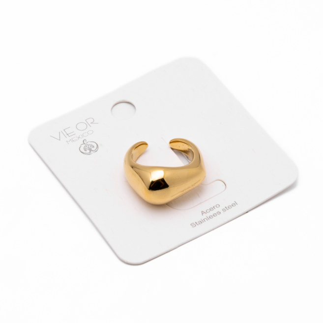 ANILLO Y00742 DORADO Acero Inoxidable 2A34