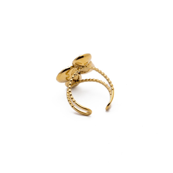 ANILLO Y00690 ROSA Acero Inoxidable A29