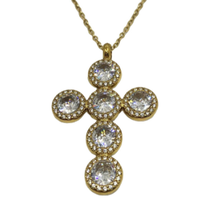COLLAR ZO13837N PLATEADO Acero Inoxidable