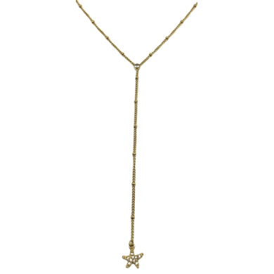 COLLAR ZO14408N250 DORADO Acero Inoxidable