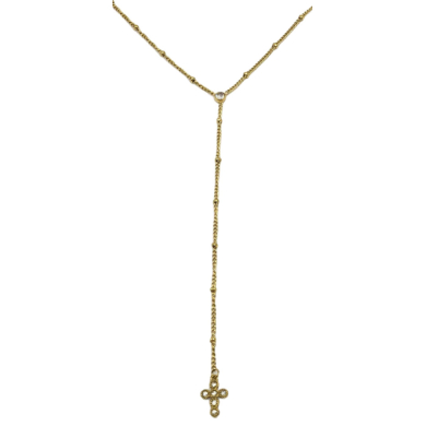 COLLAR ZO14407N250 DORADO Acero Inoxidable