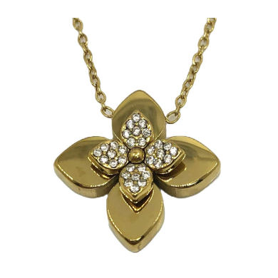 COLLAR ZO13415N PLATEADO Acero Inoxidable