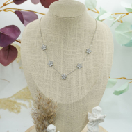 COLLAR ZO12306N PLATEADO Acero Inoxidable