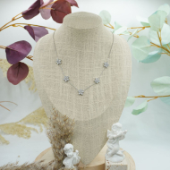 COLLAR ZO12306N PLATEADO Acero Inoxidable