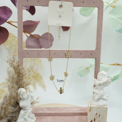 COLLAR ZO12306N DORADO Acero Inoxidable