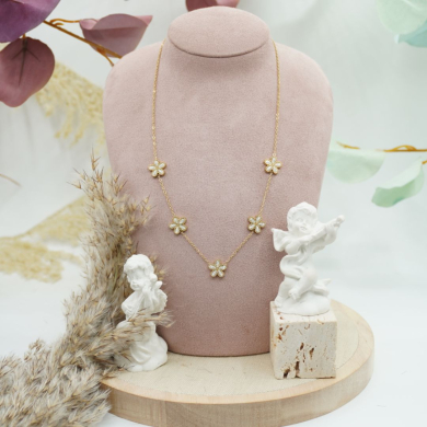 COLLAR ZO12306N DORADO Acero Inoxidable