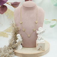 COLLAR ZO12306N DORADO Acero Inoxidable