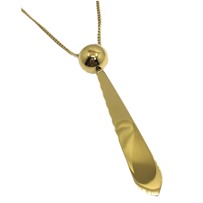 COLLAR ZO14078N DORADO Acero Inoxidable