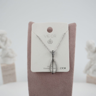 COLLAR ZO11849N PLATEADO Acero Inoxidable