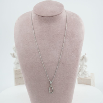 COLLAR ZO11849N PLATEADO Acero Inoxidable