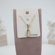 COLLAR ZO11849N DORADO Acero Inoxidable