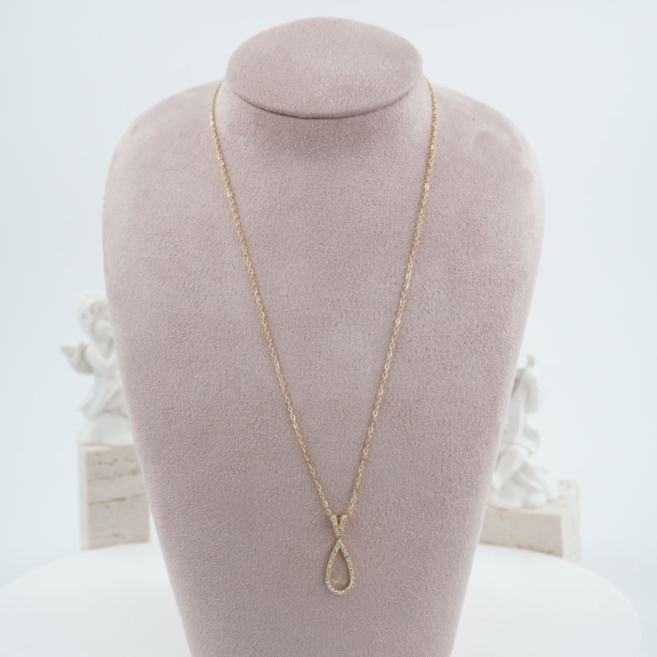 COLLAR ZO11849N DORADO Acero Inoxidable