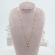 COLLAR ZO11849N DORADO Acero Inoxidable
