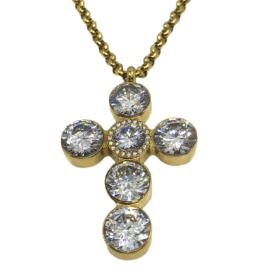 COLLAR ZO13846N PLATEADO Acero Inoxidable
