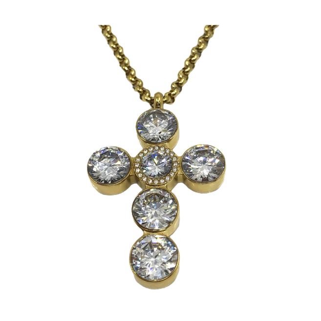 COLLAR ZO13846N PLATEADO Acero Inoxidable