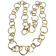COLLAR ZO14979N DORADO Acero Inoxidable
