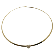 COLLAR ZO15504N DORADO Acero Inoxidable