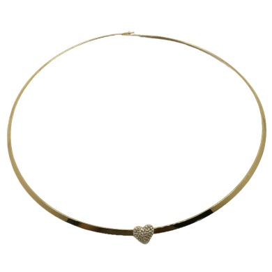 COLLAR ZO15504N PLATEADO Acero Inoxidable